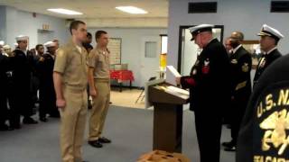 U.S. Naval Sea Cadet Corps Chief Petty Officer Promotion