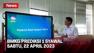 BMKG Prediksi 1 Syawal Sabtu 22 April 2023