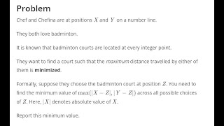 Nearest Court-CodeChef-Code Solution-Starter 50-Python