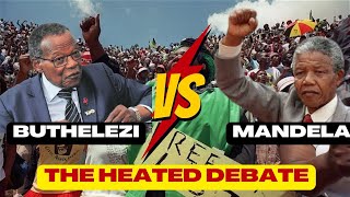 Mandela vs. Buthelezi: Rare Footage of Their Heated Debate