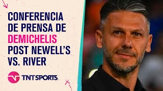 EN VIVO: Martín Demichelis habla en conferencia de prensa tras Newell's vs. River