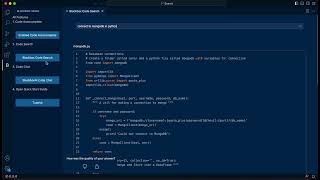 BLACKBOX Code Search on VS Code