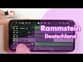 Rammstein - Deutschland on Iphone (Garageband Cover)