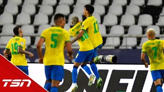 Neymar brilliance helps Brazil past Peru and into the Copa America Final