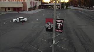 Troy High School Aerial