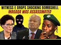 Witness E's Shocking Testimony Madlanga Commission  details ON Sindiso Magaqa