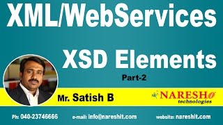 XSD Elements Part-2 | XML Tutorial | Mr. Satish B