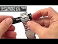 How To Remove Links from a Bandini Metal Watch Band