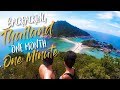 EPIC ONE MONTH THAILAND TRIP IN ONE MINUTE - Tom Voyage!