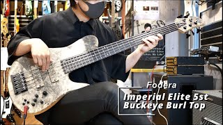 Fodera | Imperial Elite 5st Buckeye Burl Top