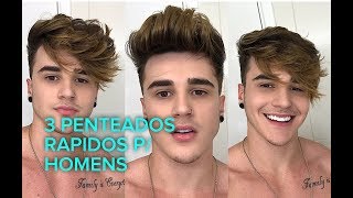 3 PENTEADOS RÁPIDOS MASCULINOS - Alex Mapeli