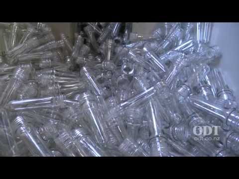 Making of a West's soft drink bottle Making of a West's soft drink bottle