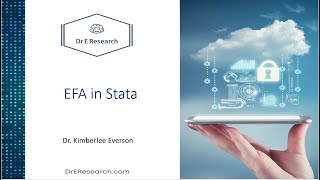 Exploratory Factor Analysis EFA in Stata Tutorial