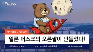 [베어X코인]역대급 상승 밈코인의 등장! 머스크의 오른팔이 직접 만든 밈코인! 도지 씹어먹는 코인이 등장 했습니다!