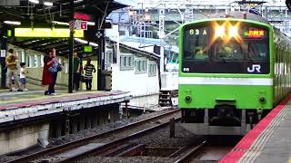 【JR大和路線】普通201系JR難波駅行き　新今宮駅到着