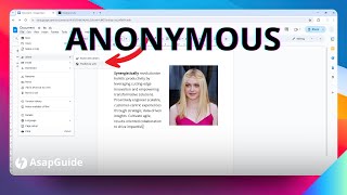 How to Share Google Docs Anonymously