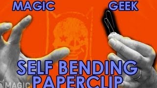 Self Bending Paperclip