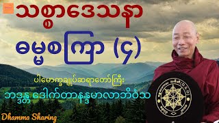 သစ္စာဒေသနာ ဓမ္မစကြာ (၄) - ပါမောက္ခချုပ်ဆရာတော်ကြီး