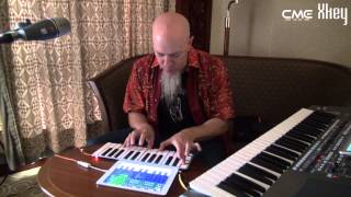 Jordan Rudess Playing Xkey