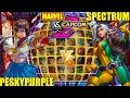 Marvel vs Capcom 2: SPECTRUMSTARK vs PESKYPURPLE