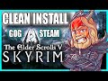 Skyrim Ae || Clean Installation || Steam  Gog