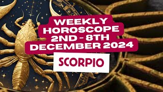 Scorpio Horoscope Weekly Astrology 2nd to 8th December 2024