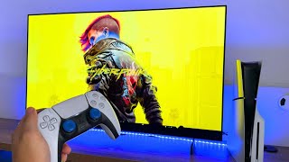 Pov: CyberPunk 2.0 PS5 Slim Gameplay 4K HDR| LG OLED C4 Best Gaming TV