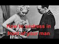 How to undress in front of your man - a manual from 1937