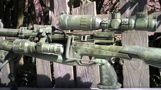 Baikal  mp 61 camuflage paint...