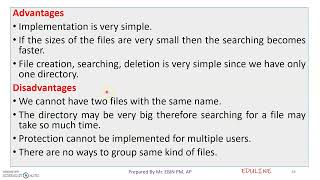 MODULE 5- TOPIC 6 - DIRECTORY STRUCTURE