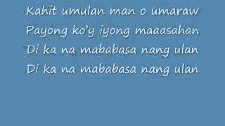 Umbrella Tagalog Version with lyrics