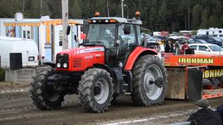 MF 7490 Dyna VT pulling Richmond 2015 16000lbs Olivier Lavertu