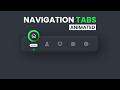 Navigation Tabs Menu Design using Html CSS & Javascript 2