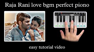 Raja Rani BGM perfect piano cover