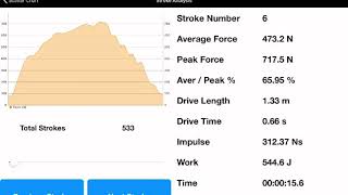 Virtual Rowing Coach App - Stroke Analysis