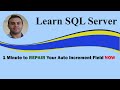Repair Auto Increment Field in 1 Minute 💻 Microsoft Access / SQL Server Tutorial