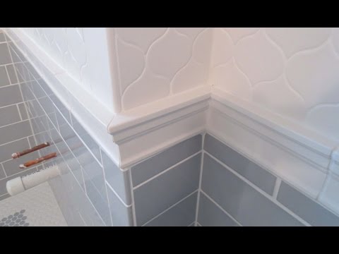 Metal Tile Trim Stainless Colored Gl Molding Complete Bathroom Schluter Systems Products Part 5 Installing Cornice Molding Or Chair Rail