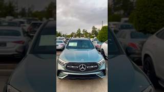 Amazing New Color in the 2025 Mercedes GLC - Verde Silver metallic #shorts #mercedes #youtubeshorts