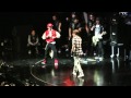 Justin Bieber And Jaden Smith Show Off Their Dance Moves The Nyc Jingle Ball On 12 10 2010