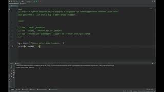 Python-Get a sequence of comma-separated numbers from user and generate a list or tuple.