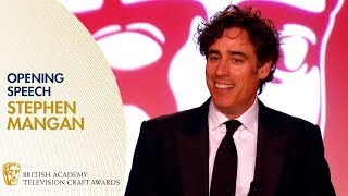 Stephen Mangan's Hilarious Opening Monologue for the BAFTA TV Craft Awards 2019