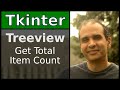 Tkinter - Treeview - Get item count