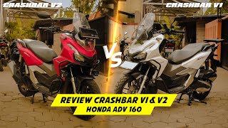 MODIFIKASI HONDA ADV 160 MENGGUNAKAN CRASHBAR V1 & CRASHBAR V2