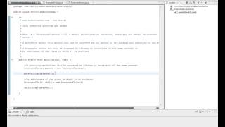 What is Protected method in Java