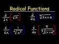 Derivatives of Radical Functions