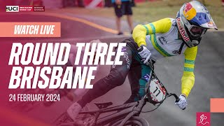 LIVE - Round Three | 2024 UCI BMX Racing World Cup