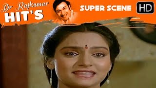 Kannada Scenes | Dr.Rajkumar Marriage Breakup Kannada Scenes Shruthi Seridaga Kannada Movie