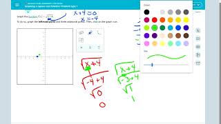 MAT 136 - Graphing a square root function: Problem type 1
