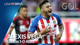 Gol de A. Vega | Guadalajara 1 - 0 Atlas | Liga BBVA MX - Apertura 2019  - Jorna