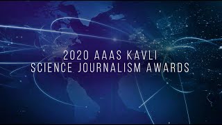 Ceremony for the 2020 AAAS Kavli Science Journalism Award winners